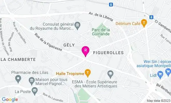 Localisation Restaurant  Hello Poulet