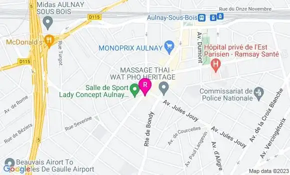 Localisation Restaurant Asiatique Jardin d