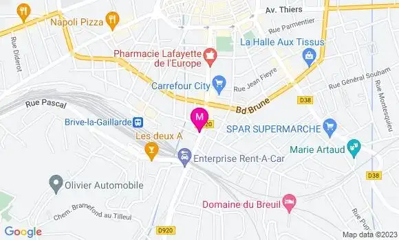 Localisation Restaurant  Pause Pizza