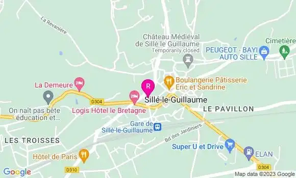 Localisation Restaurant Bar Bar de la Presse