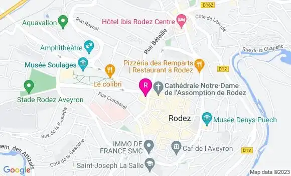 Localisation Restaurant  Café du Parc
