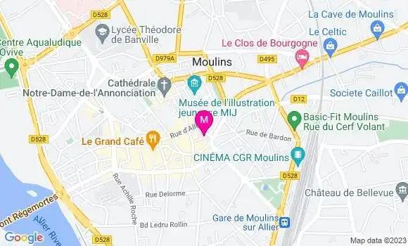 Localisation Restaurant  L