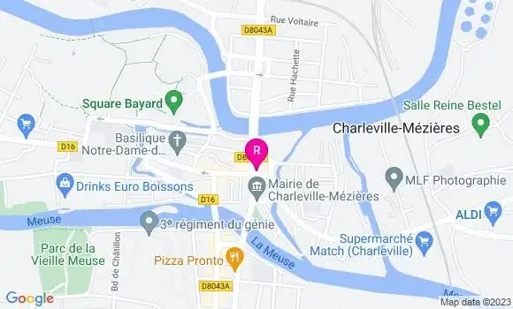 Localisation Restaurant  Le Rossini