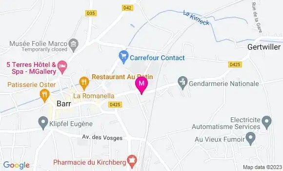 Localisation Restaurant  Au Potin