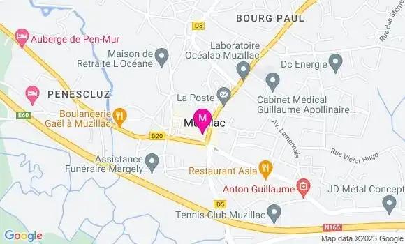 Localisation Bistrot Gourmand