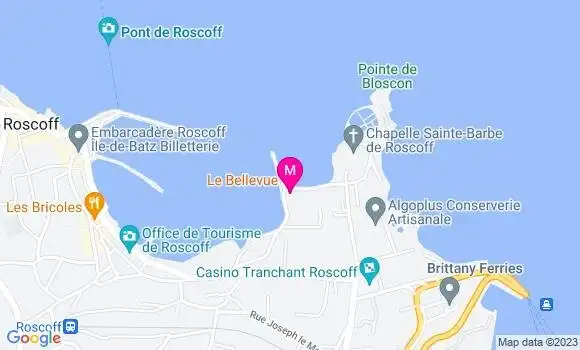 Localisation Restaurant  Le Bellevue