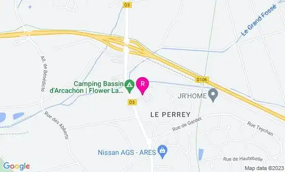 Localisation Restaurant  Vert Marine