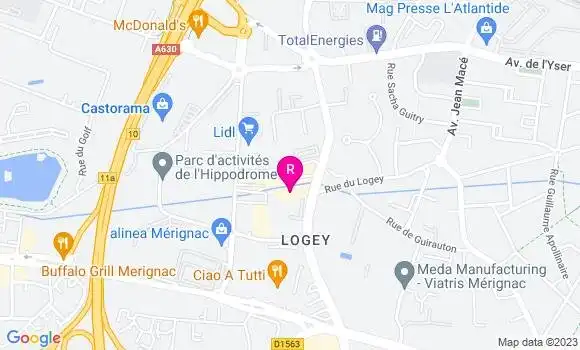 Localisation Bistrot Bistro Régent