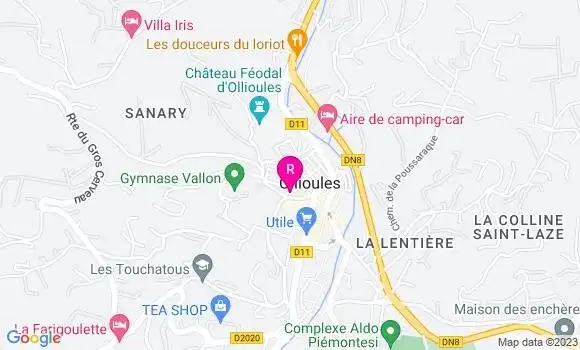 Localisation Restaurant Italien Da Vinci