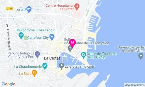 Localisation Restaurant  Carré Noir