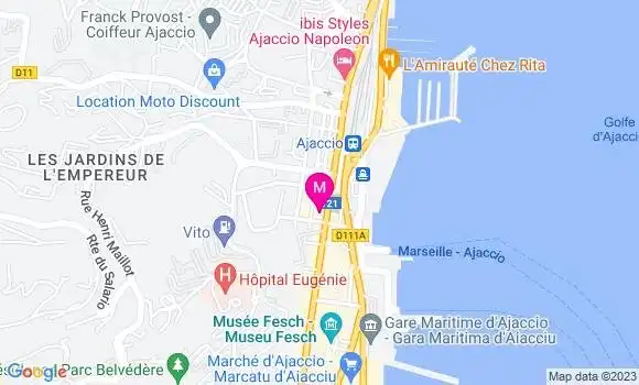 Localisation Restaurant  Le 20 sur 20
