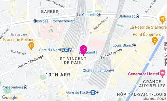 Localisation Restaurant Végétarien Sangeetha