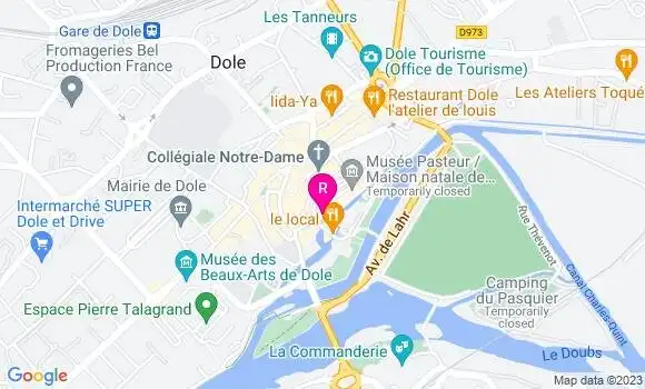 Localisation Restaurant  Le Grain de Sel