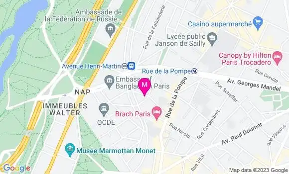Localisation Restaurant  Le Relais du Bois