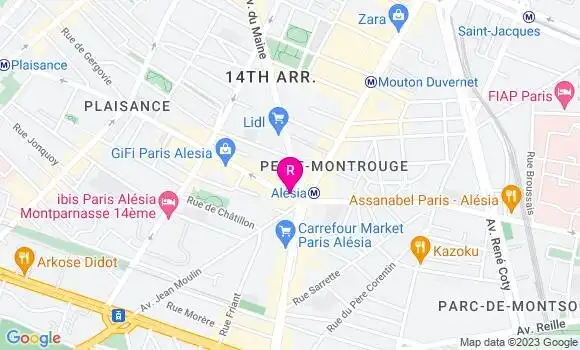 Localisation Brasserie Zeyer