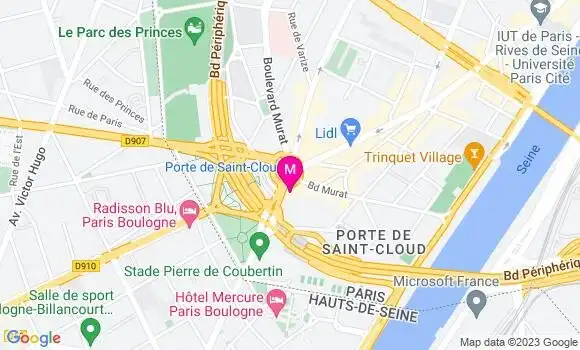 Localisation Restaurant  Le Cardinal