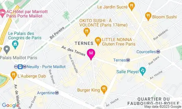 Localisation Restaurant  Monsieur Madame