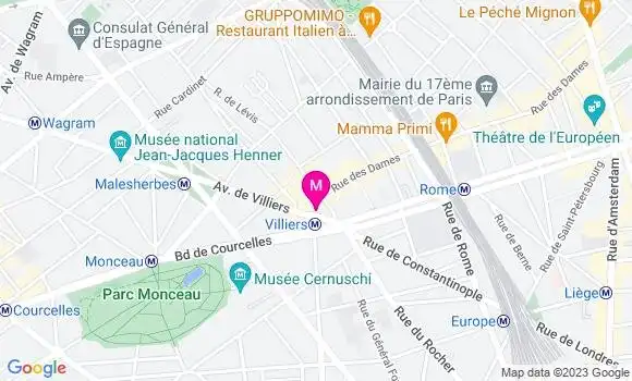 Localisation Le Café des Dames