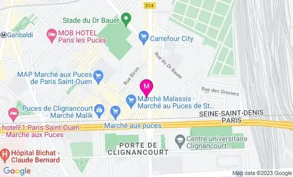 Localisation Restaurant  Chez Louisette