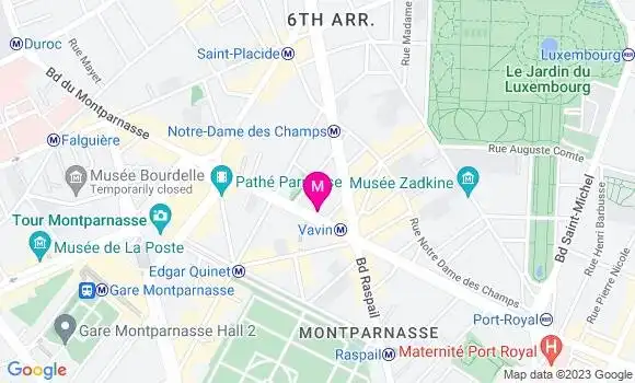 Localisation Restaurant  L