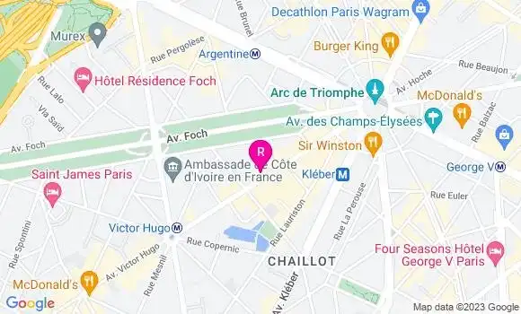 Localisation Brasserie L