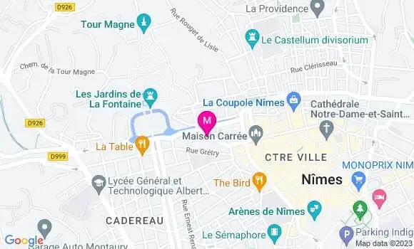 Localisation Restaurant Gastronomique Duende