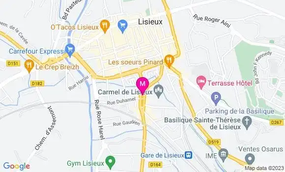 Localisation Restaurant  Bon Accueil