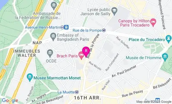 Localisation Bistrot Ciro