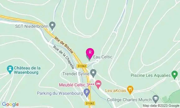 Localisation Restaurant  Eau Celtic