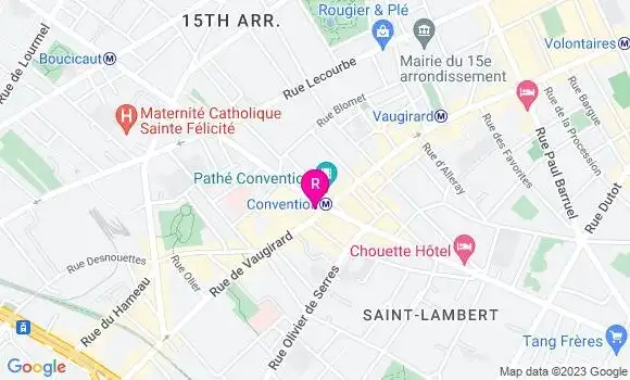 Localisation Restaurant  Dupont Café