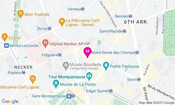 Localisation Restaurant  La Criée