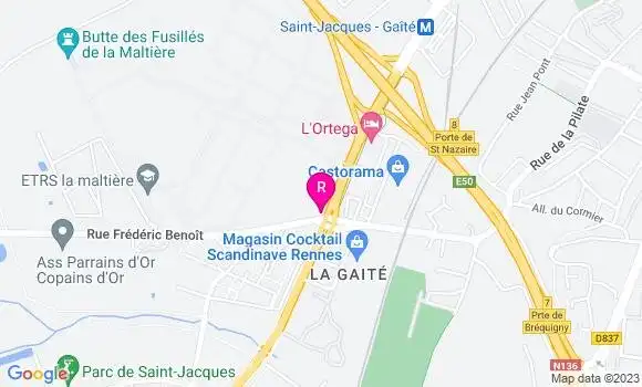 Localisation Restaurant  Fournil de Pierre