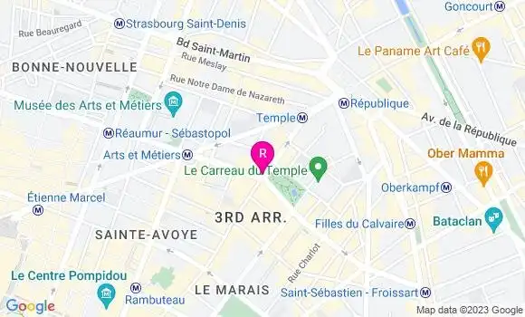 Localisation Restaurant  Social Square