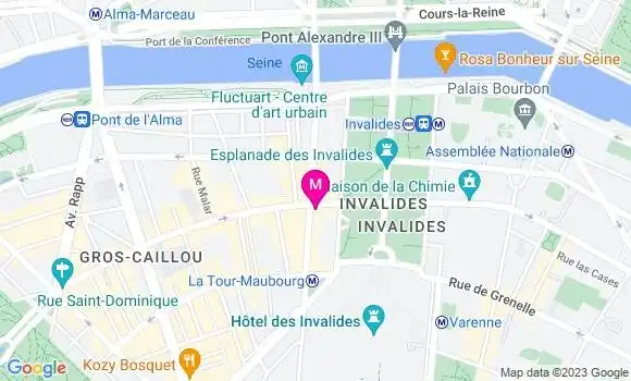 Localisation Restaurant  Le Centenaire