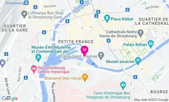Localisation Restaurant  Le Monceau