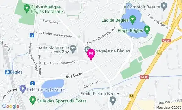 Localisation Restaurant  La Blanche