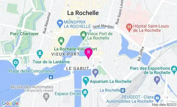Localisation Restaurant  La Voile Blanche