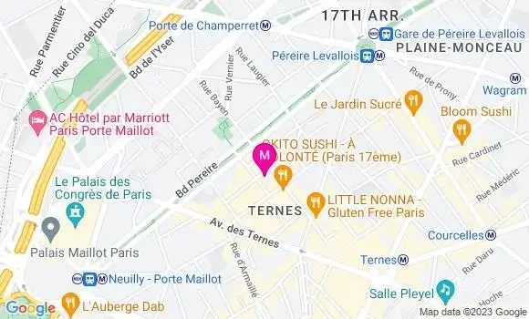 Localisation Restaurant  Le Populaire