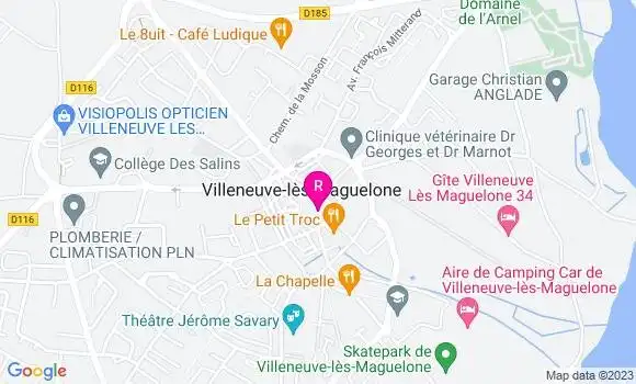 Localisation Restaurant  Le Paraiso