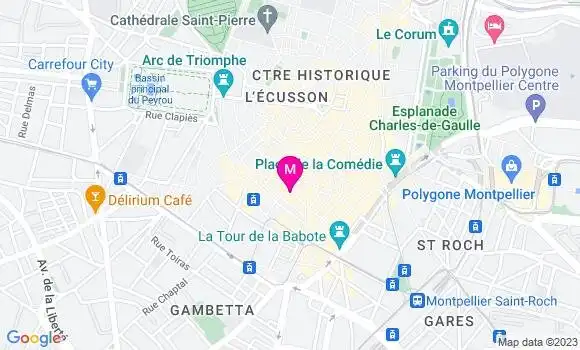 Localisation Restaurant  L