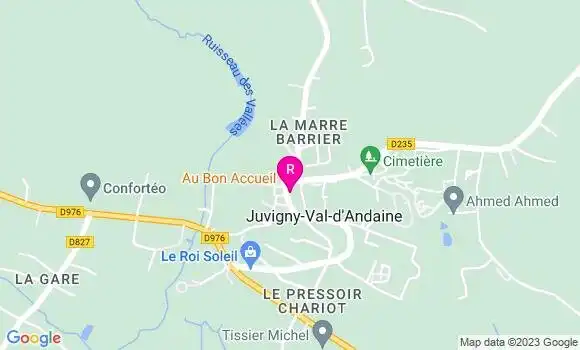 Localisation Restaurant  Au Bon Accueil