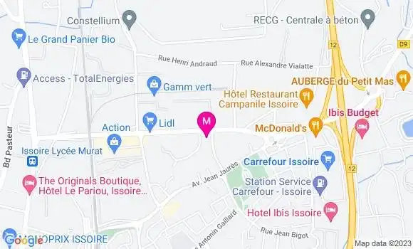 Localisation Restaurant Asiatique Palais d
