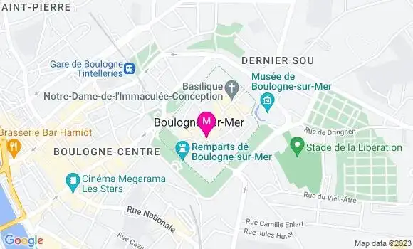 Localisation Brasserie la Place