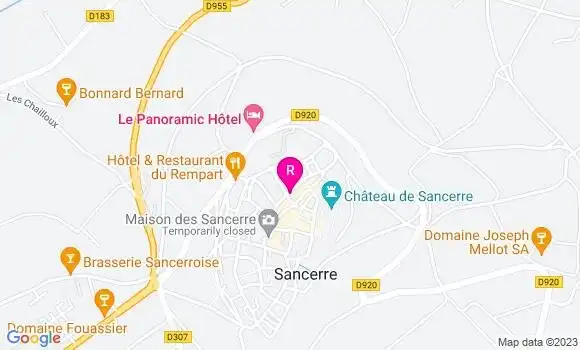 Localisation Restaurant  Le Bouchon