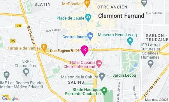 Localisation Restaurant  Alfred