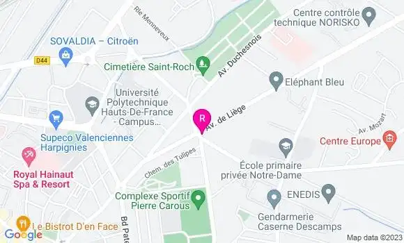 Localisation Restaurant  Le Cercle