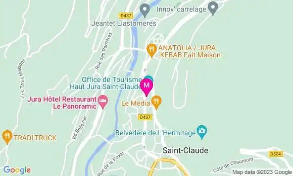 Localisation Restaurant Bar Le Temps d