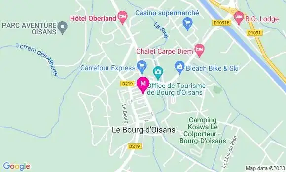 Localisation Restaurant  Café du Centre