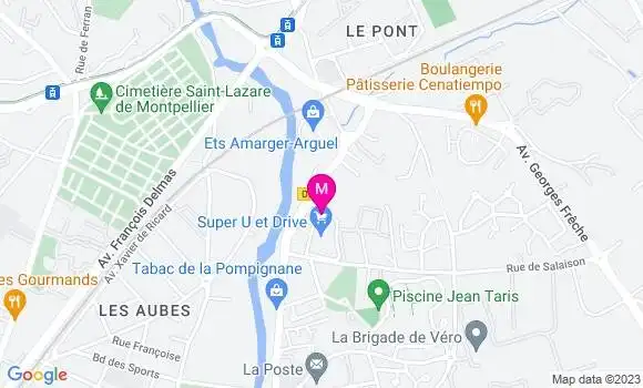 Localisation Restaurant  Le Bouzou