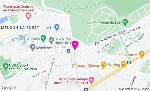 Localisation Restaurant  Le Saint Georges